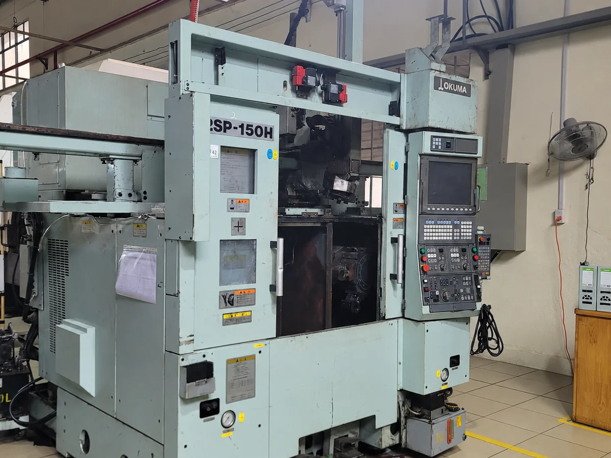 Okuma CNC lathes for batch turning of shafts, sleeves and pins at Far East High Tech